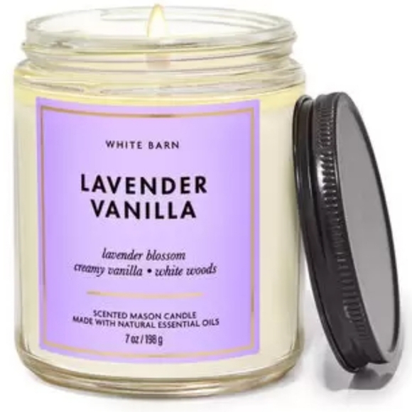 White Barn Lavender Vanilla Candle - Picture 1 of 4